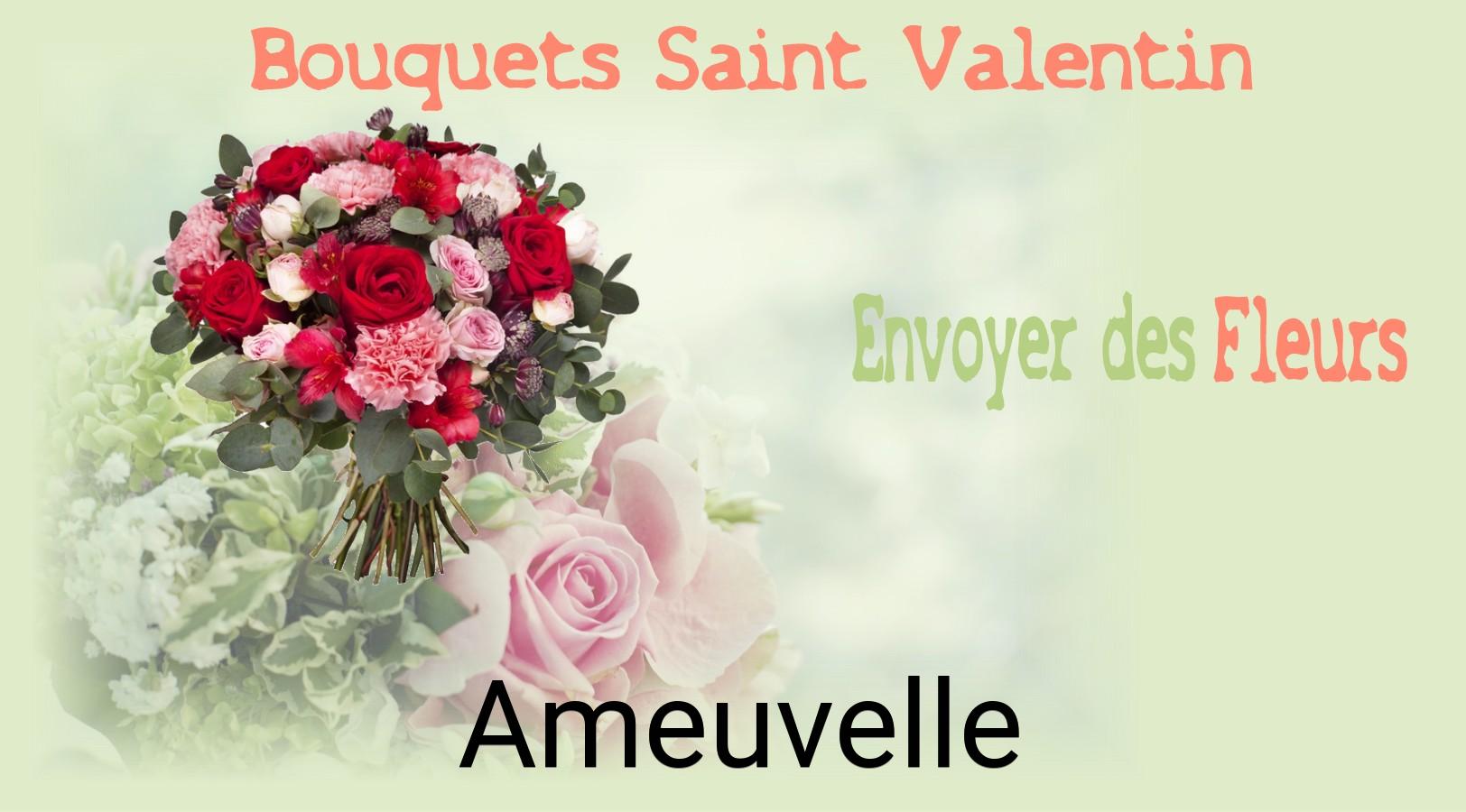 Roses de Saint-Valentin livrées à Ameuvelle